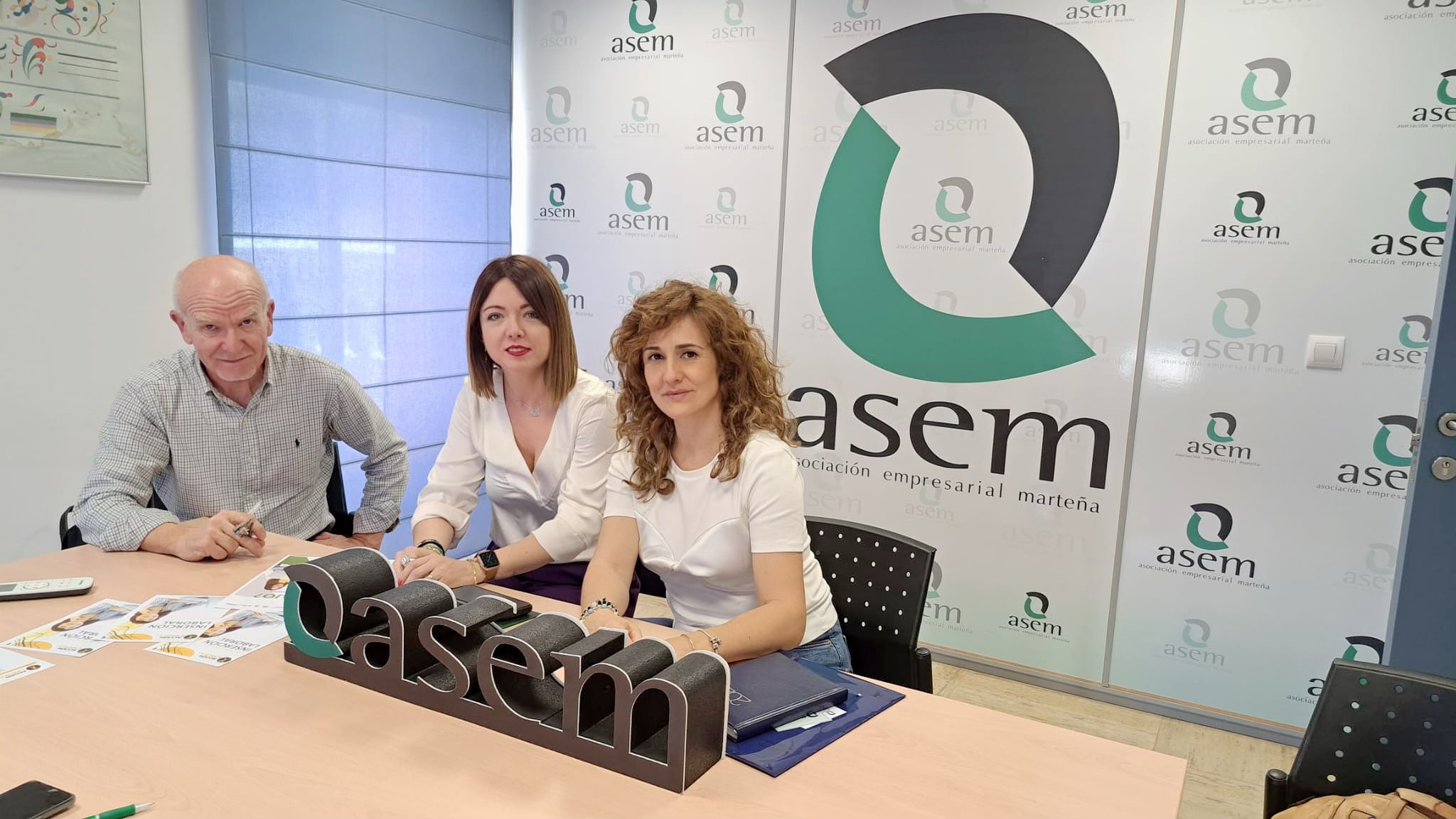 Encuentro de ASEM con Acción Laboral para incentivos a la contratación