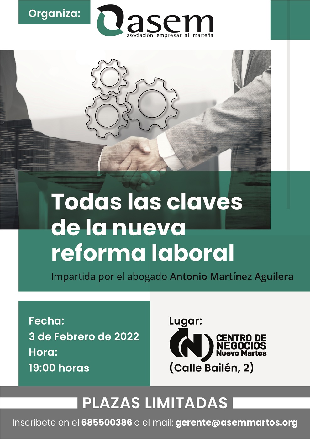 Charla Informativa sobre la Reforma Laboral 