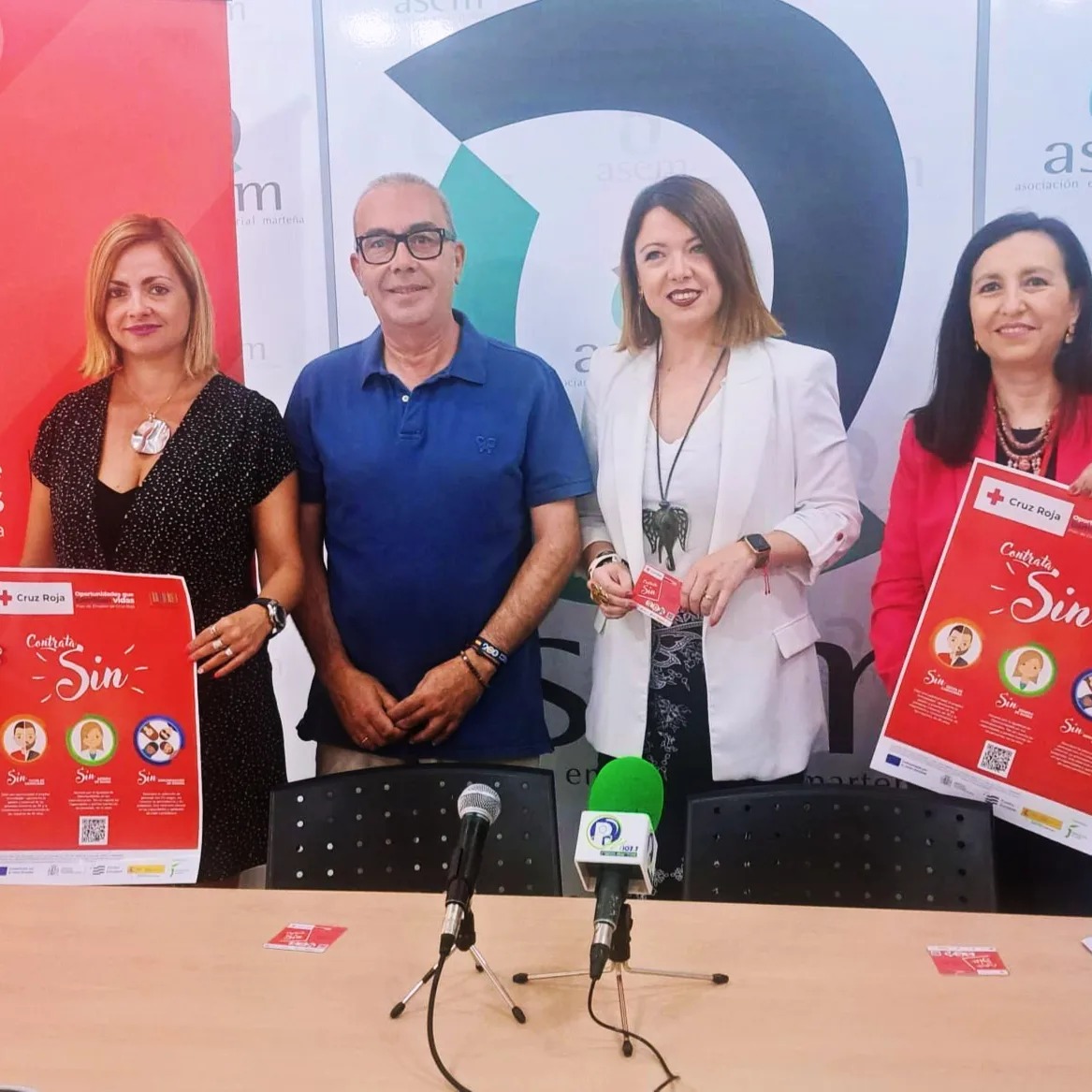 ASEM colabora con Cruz Roja en la Campaña Contrata Sin 